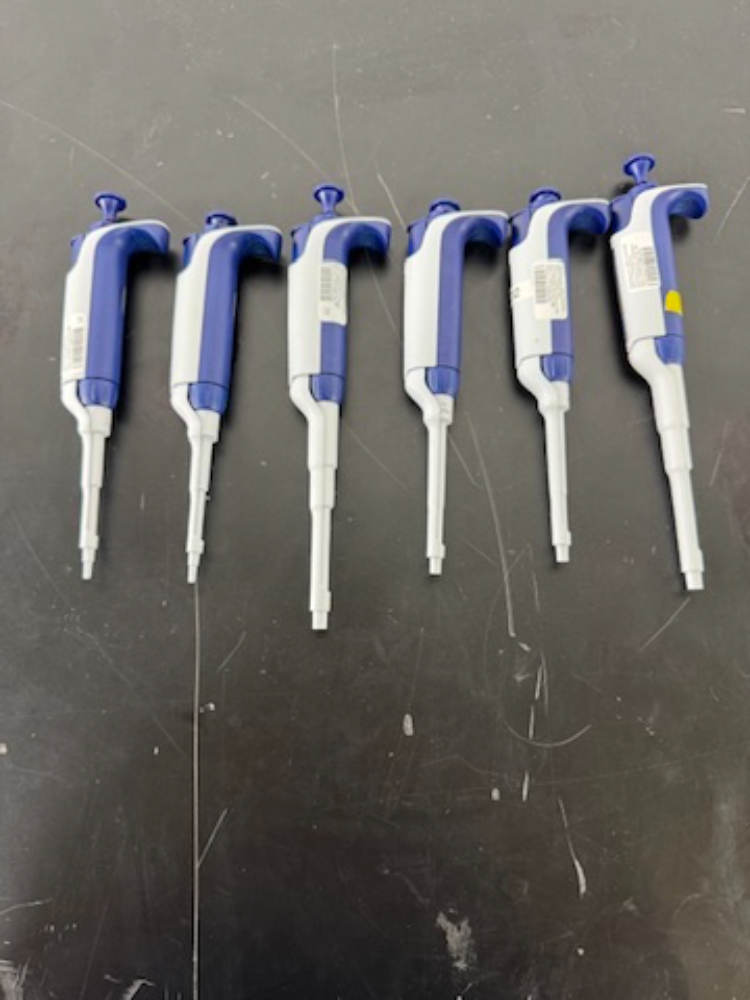 Image of Rainin Pipet-Lite XLS Single Channel Pipettes - Quantity 6